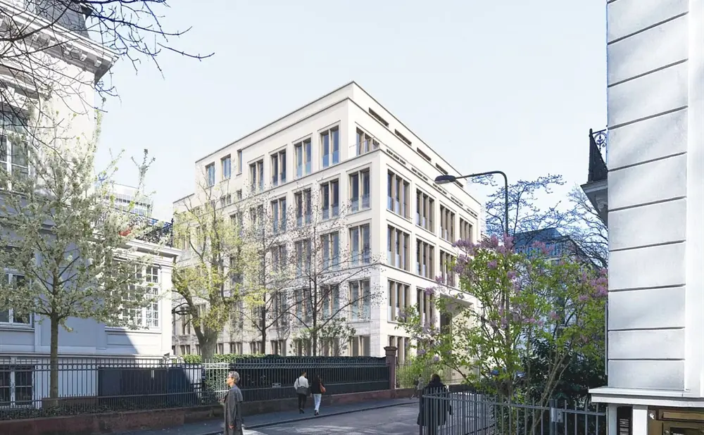 Wohn- und Bürogebäude Guiolletstraße – Frankfurt am Main, Westend